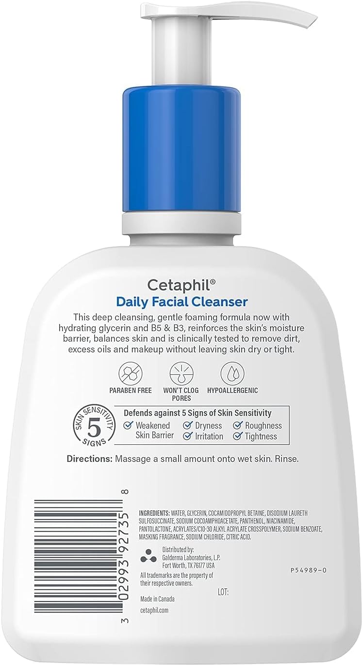 Cetaphil Daily Facial Cleanser FF - 16 oz