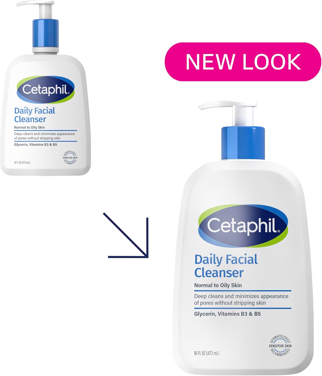 Cetaphil Daily Facial Cleanser FF - 16 oz