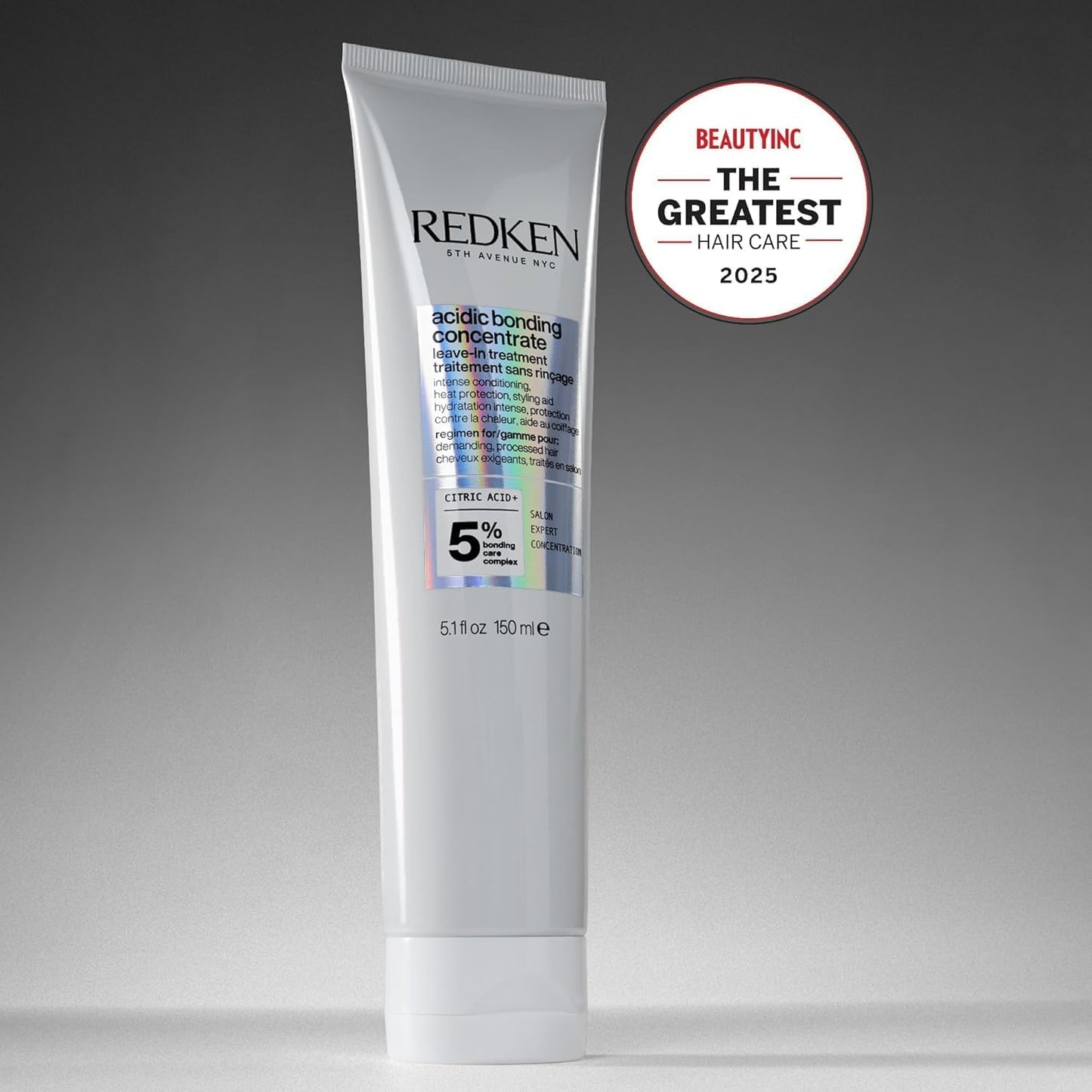 Redken Leave-In Treatment, Repairs & Protects Colour-Treated Hair, Acidic Perfecting Concentrate, 150 Ml