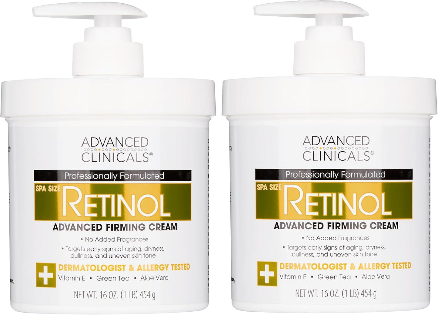 Advanced Clinicals Vitamin C Cream Advanced Brightening Cream Anti Aging Cream For Age Spots Dark Spots On Face Hands Body 16 Ounce Multi