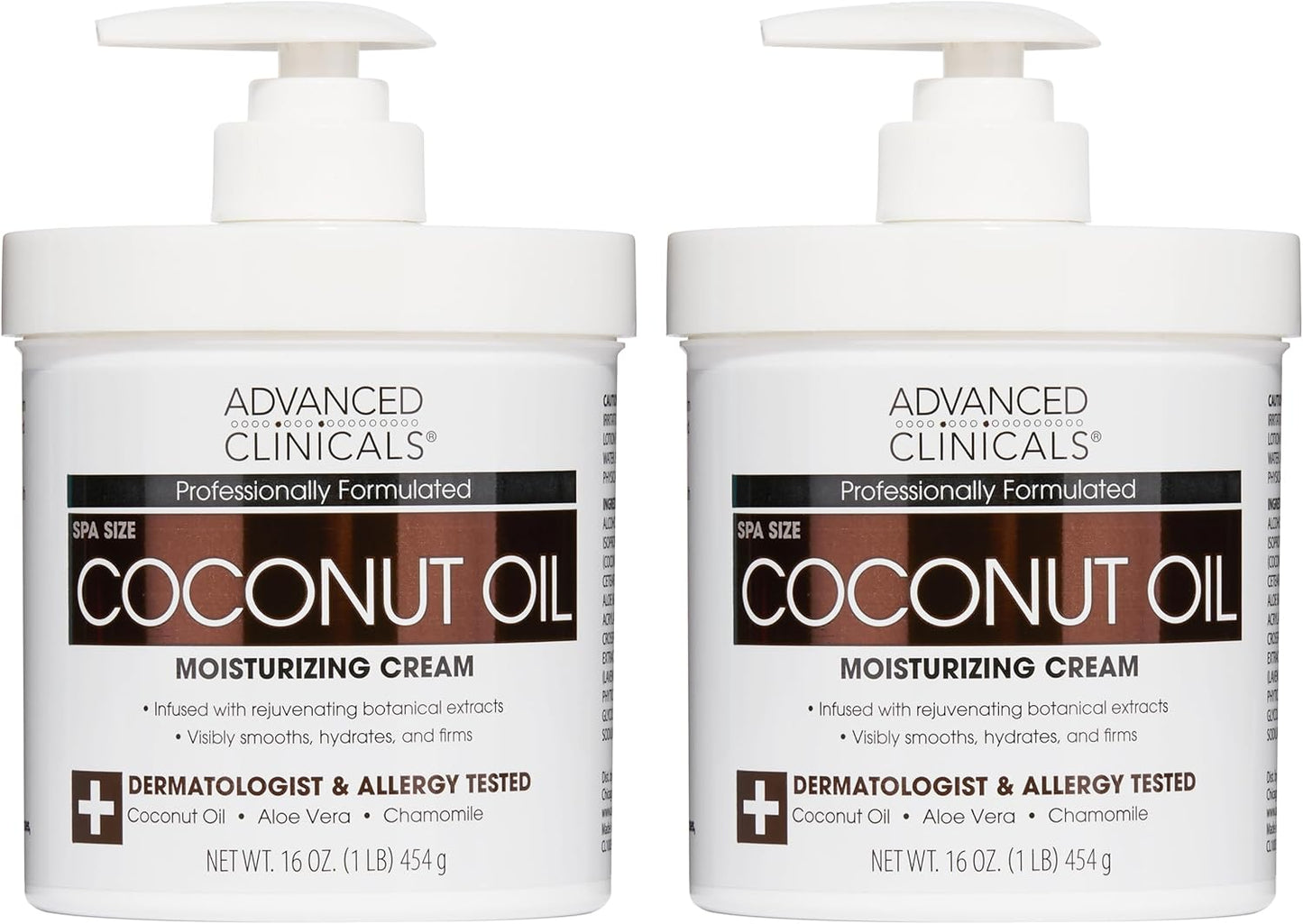 Advanced Clinicals Vitamin C Cream Advanced Brightening Cream Anti Aging Cream For Age Spots Dark Spots On Face Hands Body 16 Ounce Multi