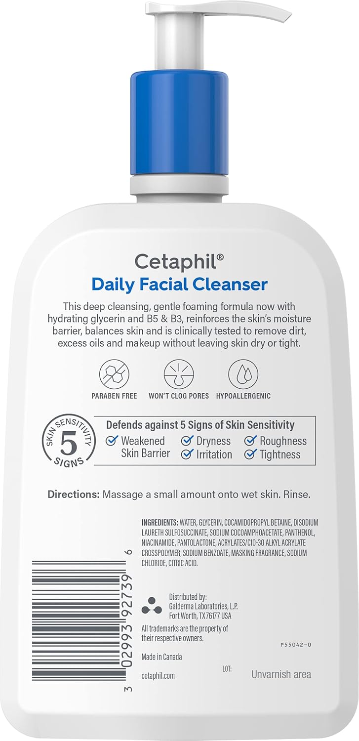 Cetaphil Daily Facial Cleanser FF - 16 oz