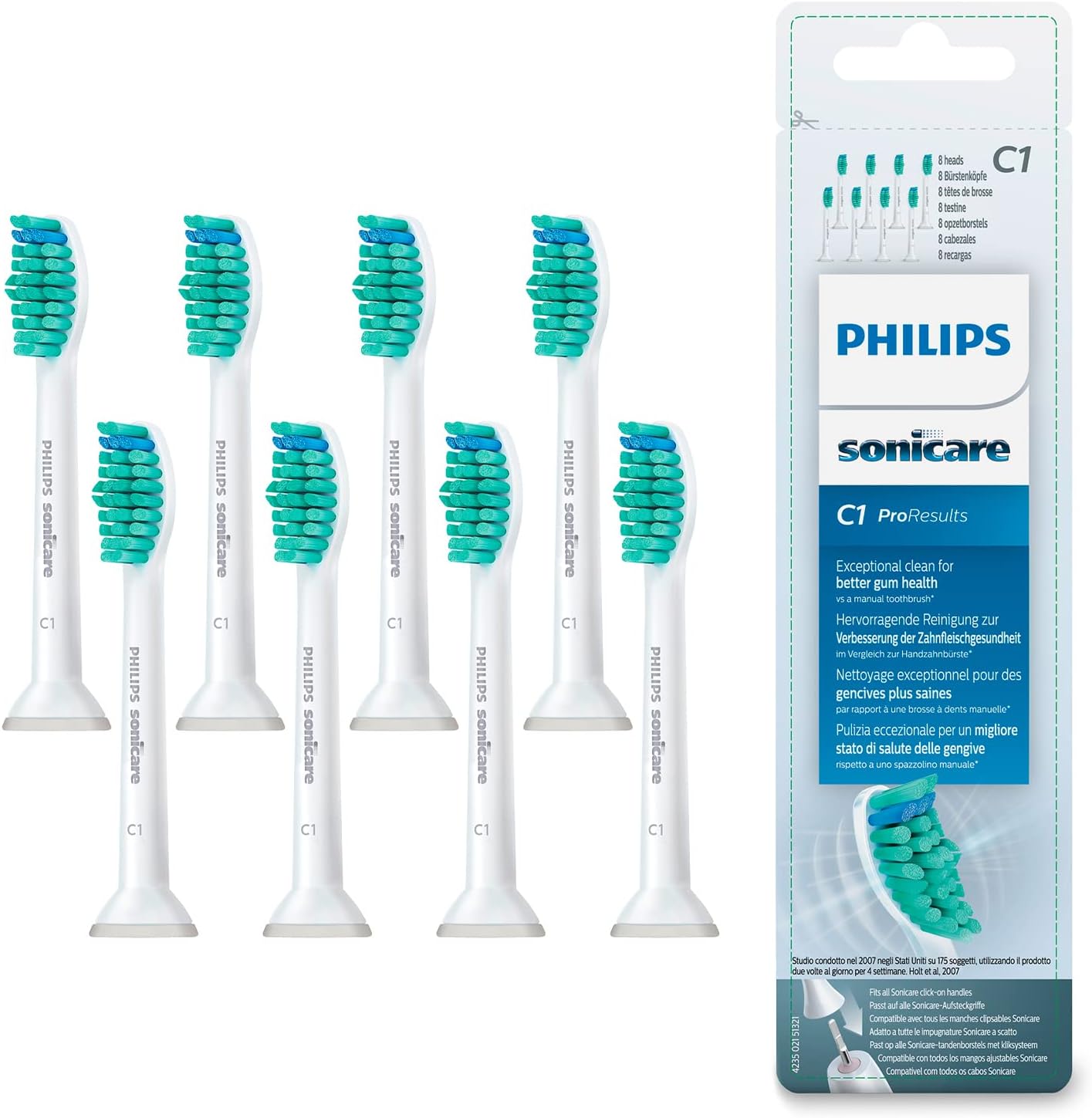 Philips Sonicare ProResults Standard sonic toothbrush heads HX601807