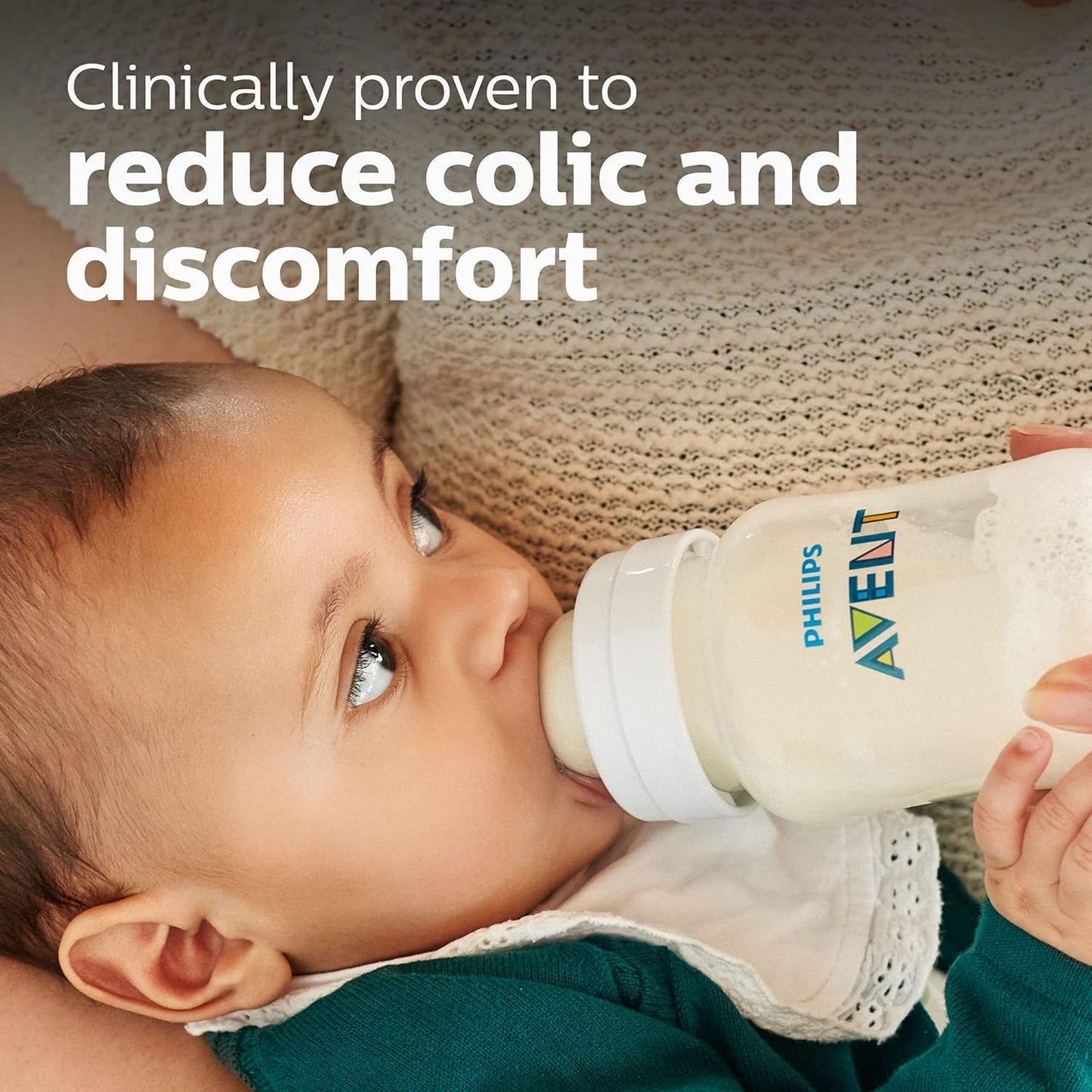 PHILIPS AVENT Anti Colic Baby Bottles with AirFree Vent, 9oz, Pink, Pack of 4, SCY703/14, 4 Pack