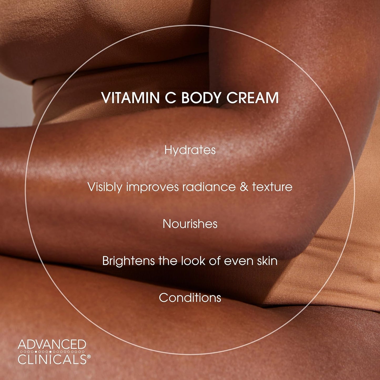 Advanced Clinicals Vitamin C Cream Advanced Brightening Cream Anti Aging Cream For Age Spots Dark Spots On Face Hands Body 16 Ounce Multi
