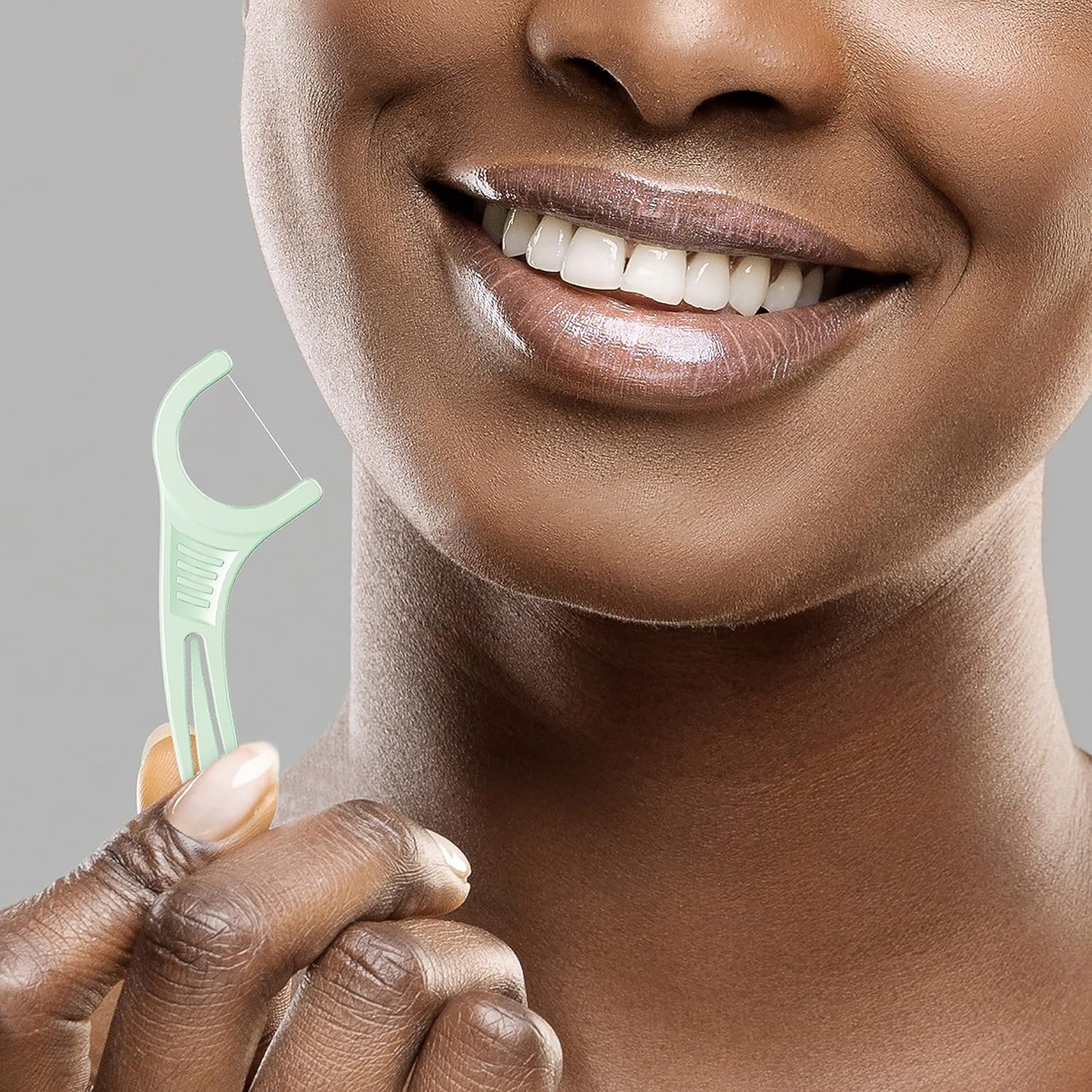 Plackers Micro Mint Dental Flossers - 150 Pack, Fresh Breath For Miles Of Smiles, Engineered Not To Stretch Shred Or Break