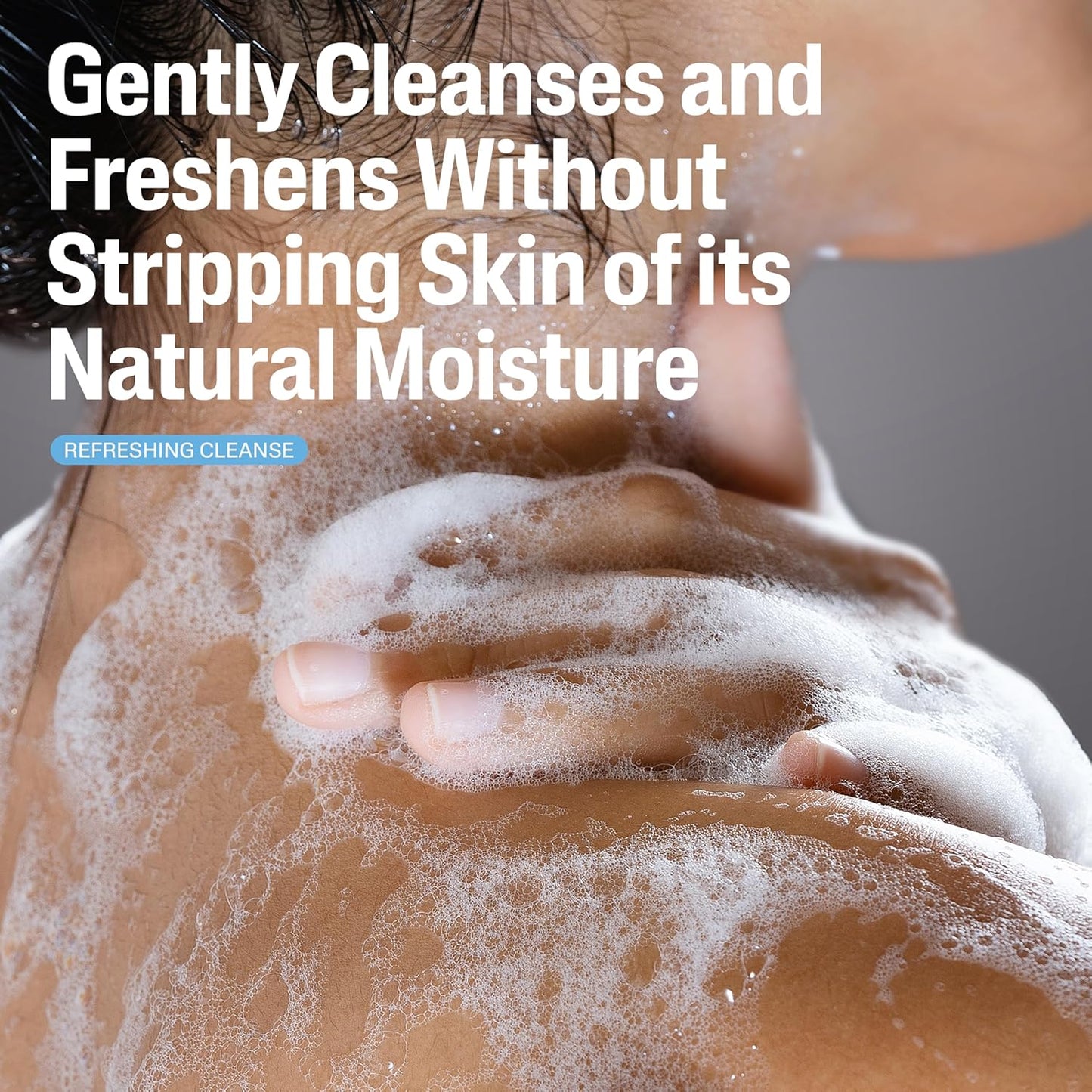 Cetaphil Ultra Gentle Refreshing Body Wash, Refreshing Scent, Sensitive Skin, All Skin Types, Hypoallergenic, Dermatologist Tested, 500ml