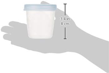 Philips Avent Breast Milk Storage Cups And Lids, 6oz Containers, Pack of 10, SCF618/10