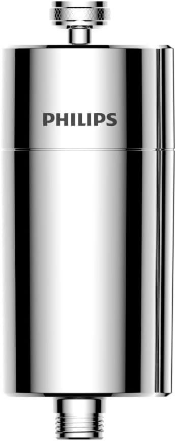 Philips Water - In-Line Shower Filter, Reduces Chlorine by up to 99%, Easy to Instal, Fits all standard hoses and taps