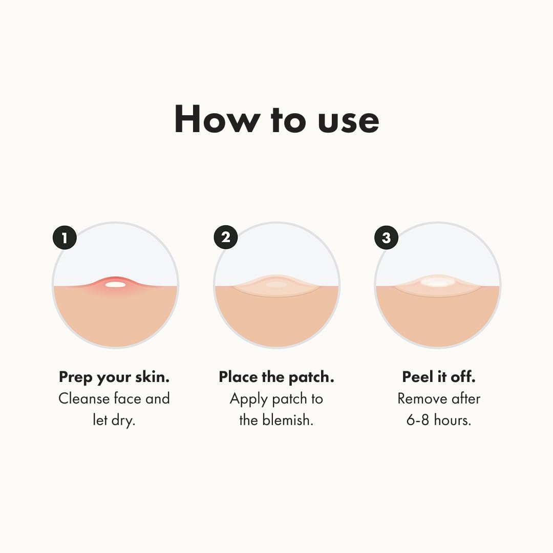 Mighty Patch Original - Hydrocolloid Acne Pimple Patch Spot Treatment (36ct) for.