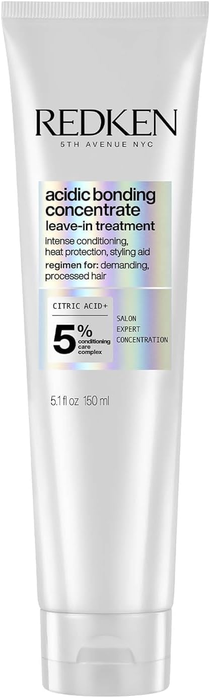 Redken Leave-In Treatment, Repairs & Protects Colour-Treated Hair, Acidic Perfecting Concentrate, 150 Ml