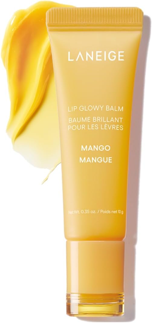 LANEIGE Lip Glowy Balm: Tinted Balm with Murumuru & Shea Butters, .35 oz., 0.35 Ounce (Pack of 1)