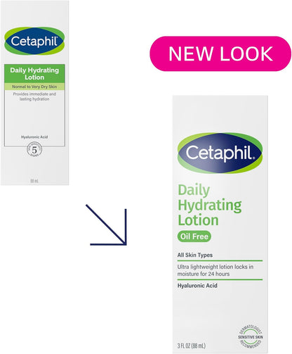 Cetaphil Daily Oil-Free Hydrating Lotion 3 oz