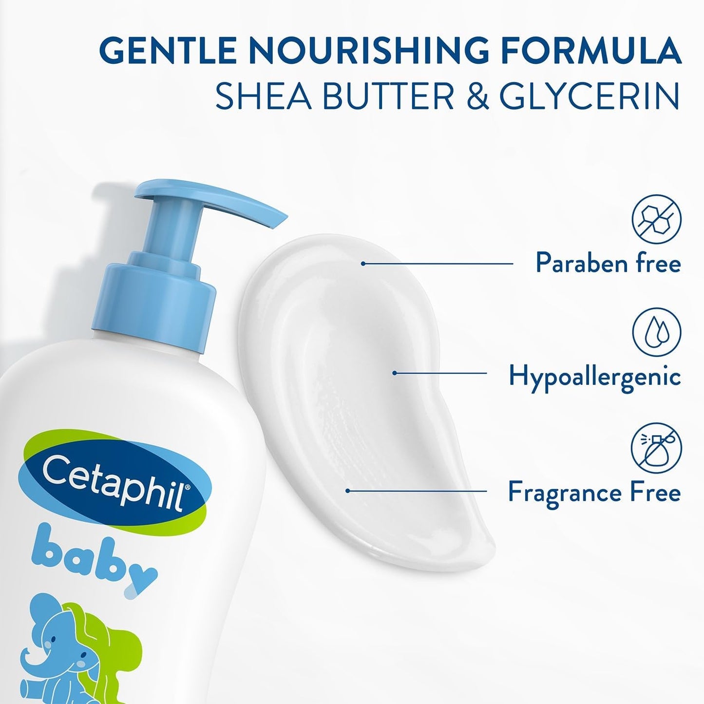 Cetaphil Baby Daily Lotion With Organic Calendula |Vitamin E | Sweet Almond & Sunflower Oils |13.5 Fl. Oz