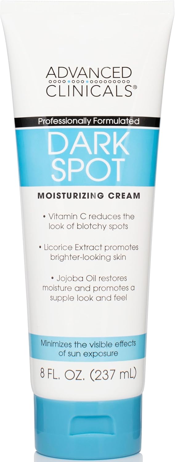 Advanced Clinicals Dark Spot Therapeutic Cream with Vitamin C, Large - 8oz