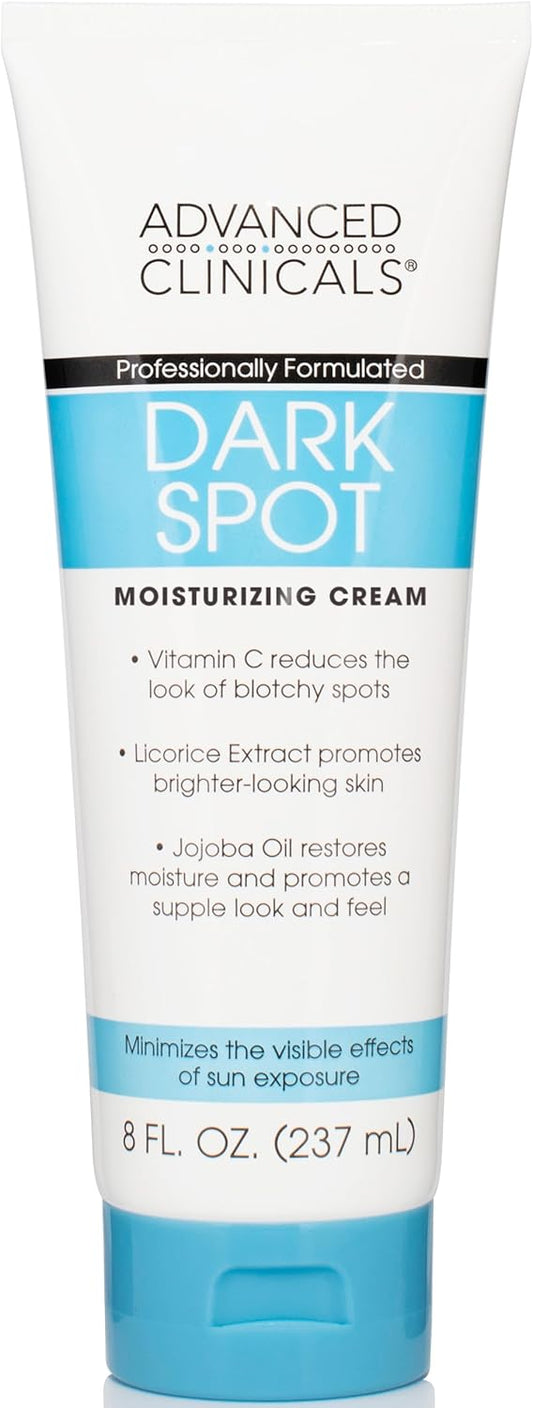 Advanced Clinicals Dark Spot Therapeutic Cream with Vitamin C, Large - 8oz