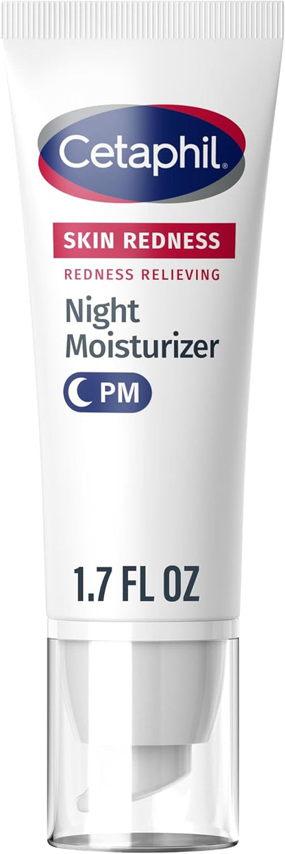 Cetaphil Redness Relieving Night Moisturizer, 1.7 Ounce