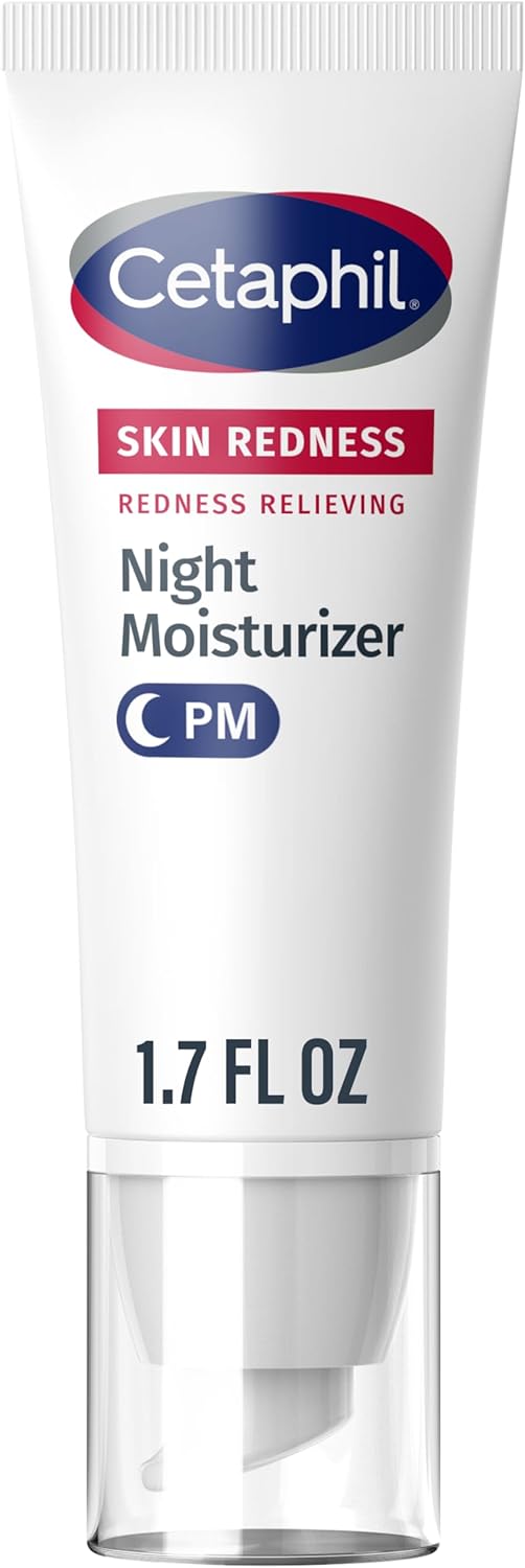 Cetaphil Redness Relieving Night Moisturizer, 1.7 Ounce
