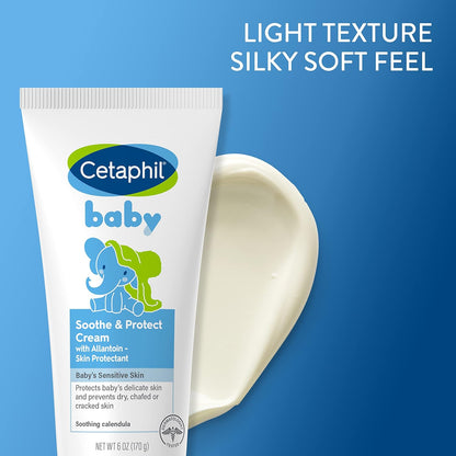 Cetaphil Baby Daily Lotion With Organic Calendula |Vitamin E | Sweet Almond & Sunflower Oils |13.5 Fl. Oz