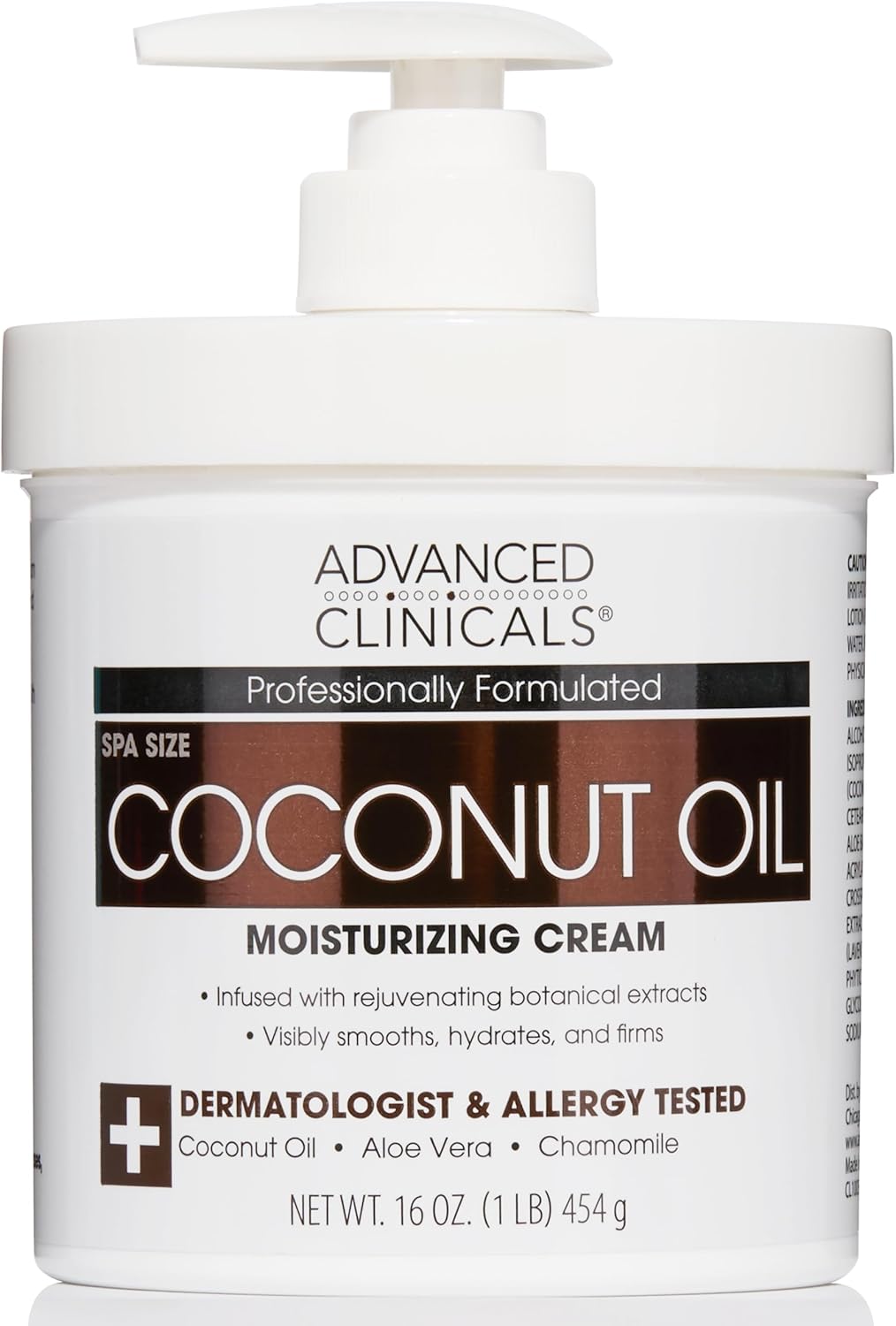 Advanced Clinicals Vitamin C Cream Advanced Brightening Cream Anti Aging Cream For Age Spots Dark Spots On Face Hands Body 16 Ounce Multi