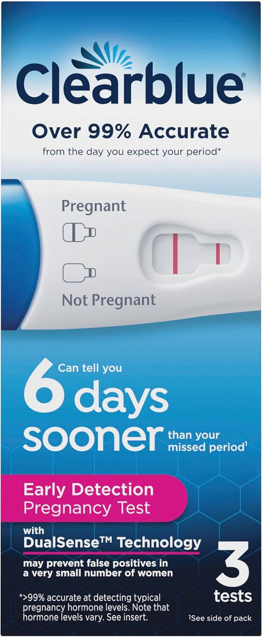 Clearblue Rapid Detection Pregnancy Test, Home Pregnancy Kit, 2 Count