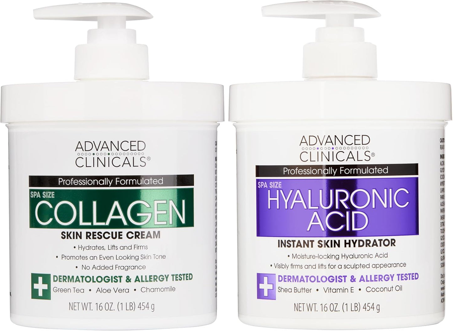 Advanced Clinicals Vitamin C Cream Advanced Brightening Cream Anti Aging Cream For Age Spots Dark Spots On Face Hands Body 16 Ounce Multi