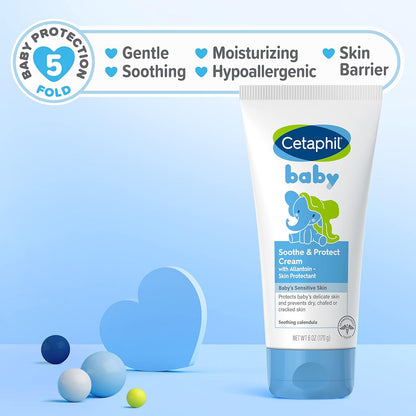 Cetaphil Baby Daily Lotion With Organic Calendula |Vitamin E | Sweet Almond & Sunflower Oils |13.5 Fl. Oz