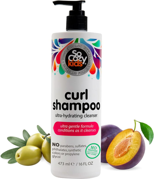 SO COZY Curl Shampoo Sweet-Crème, No Frizz or Fuss, Curls Done Right, 10.5 fl. oz.