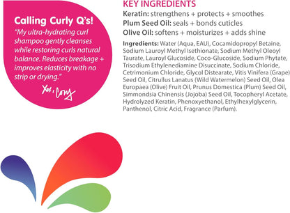SO COZY Curl Shampoo Sweet-Crème, No Frizz or Fuss, Curls Done Right, 10.5 fl. oz.