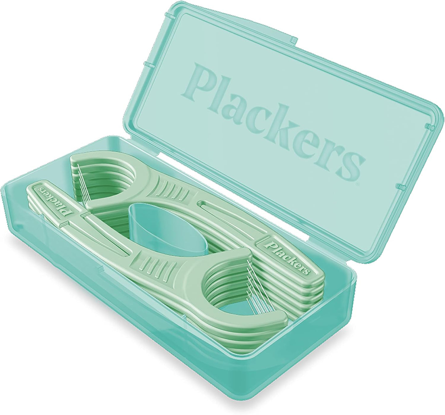 Plackers Micro Mint Dental Flossers - 150 Pack, Fresh Breath For Miles Of Smiles, Engineered Not To Stretch Shred Or Break