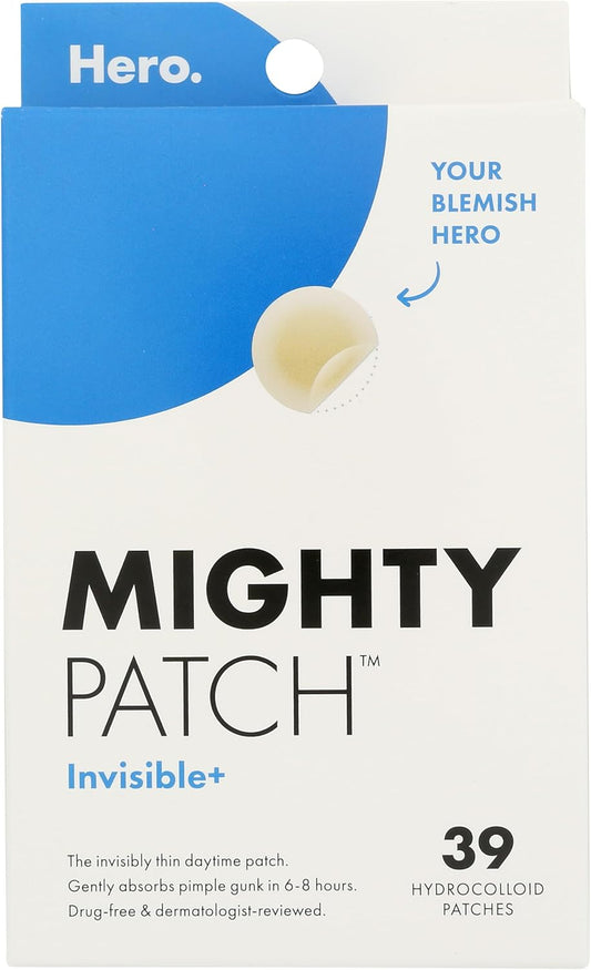 Mighty Patch Hero Cosmetics, , Invisible+, 39 Patches