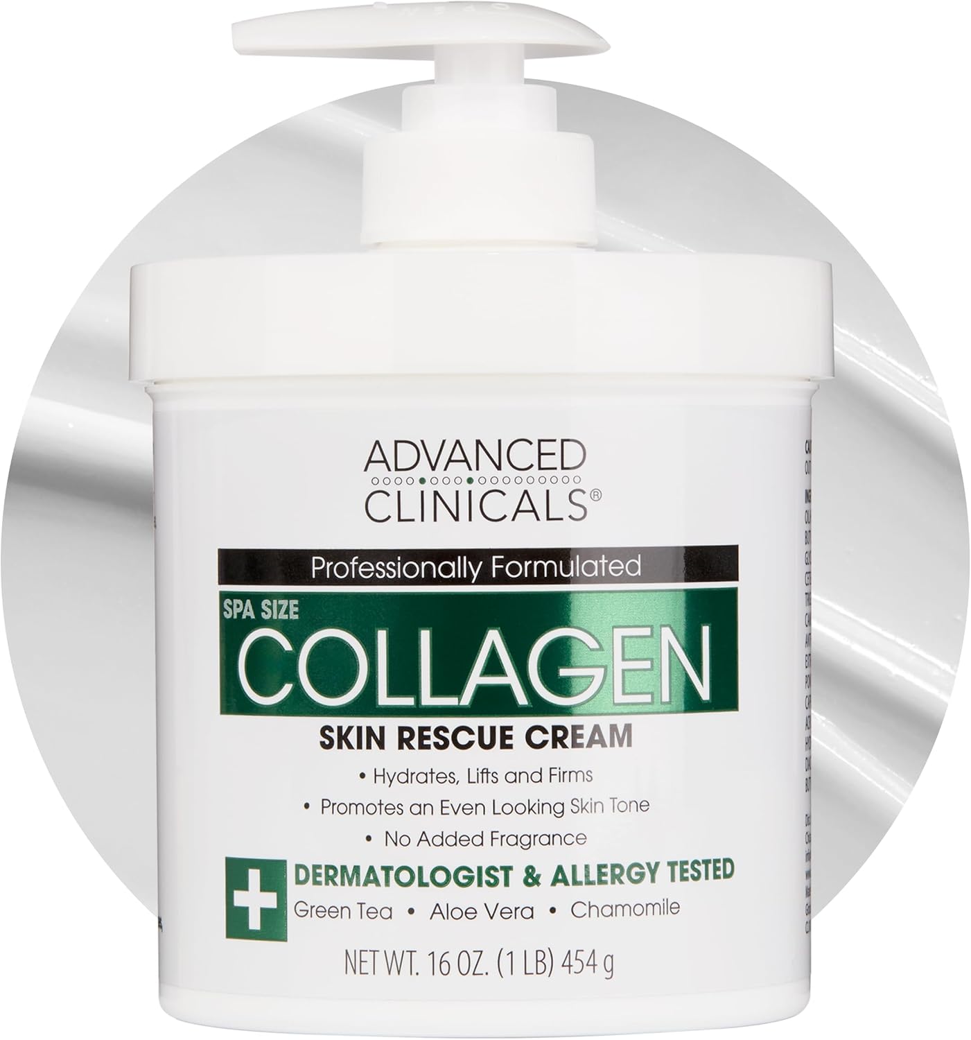 Advanced Clinicals Vitamin C Cream Advanced Brightening Cream Anti Aging Cream For Age Spots Dark Spots On Face Hands Body 16 Ounce Multi