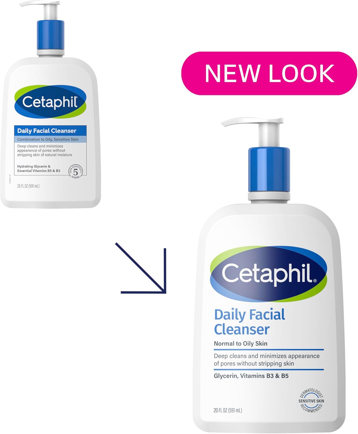 Cetaphil Daily Facial Cleanser FF - 16 oz