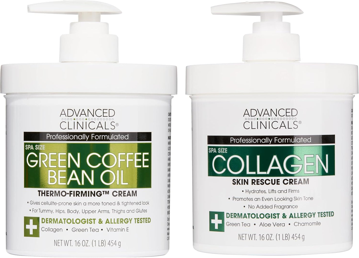 Advanced Clinicals Vitamin C Cream Advanced Brightening Cream Anti Aging Cream For Age Spots Dark Spots On Face Hands Body 16 Ounce Multi