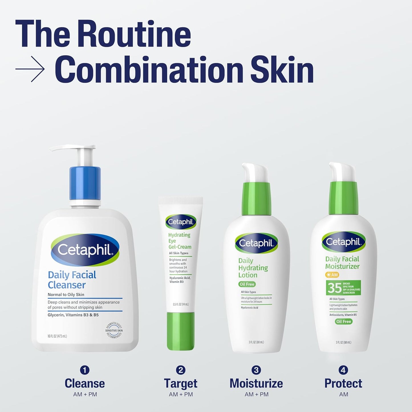 Cetaphil Daily Oil-Free Hydrating Lotion 3 oz