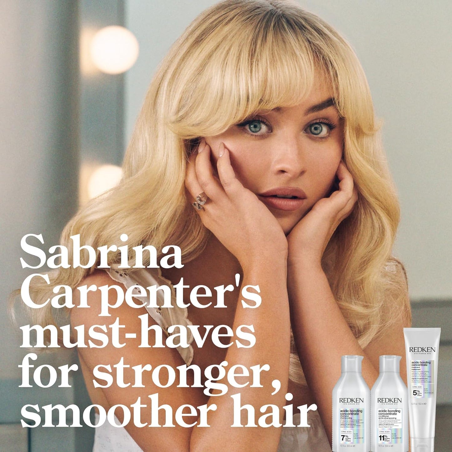 Redken Leave-In Treatment, Repairs & Protects Colour-Treated Hair, Acidic Perfecting Concentrate, 150 Ml