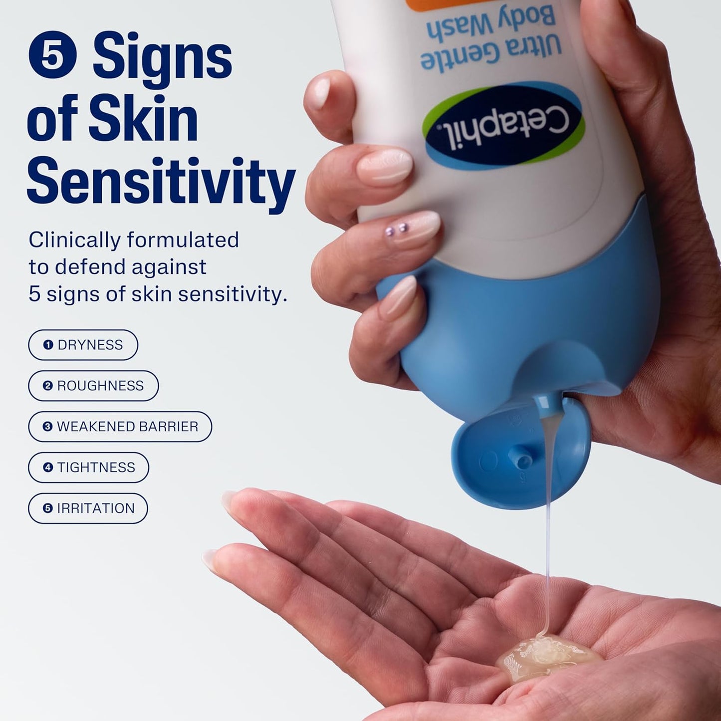 Cetaphil Ultra Gentle Body Wash, Skin Soothing, 16.9 Ounce