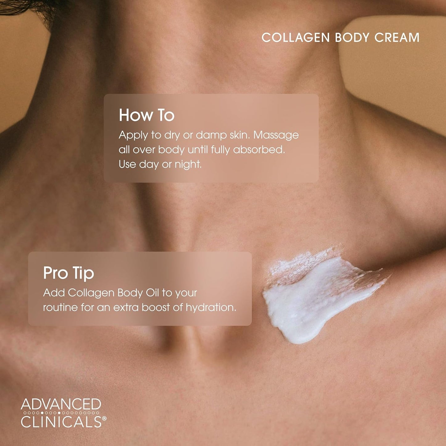 Advanced Clinicals Collagen Skin Rescue Lotion