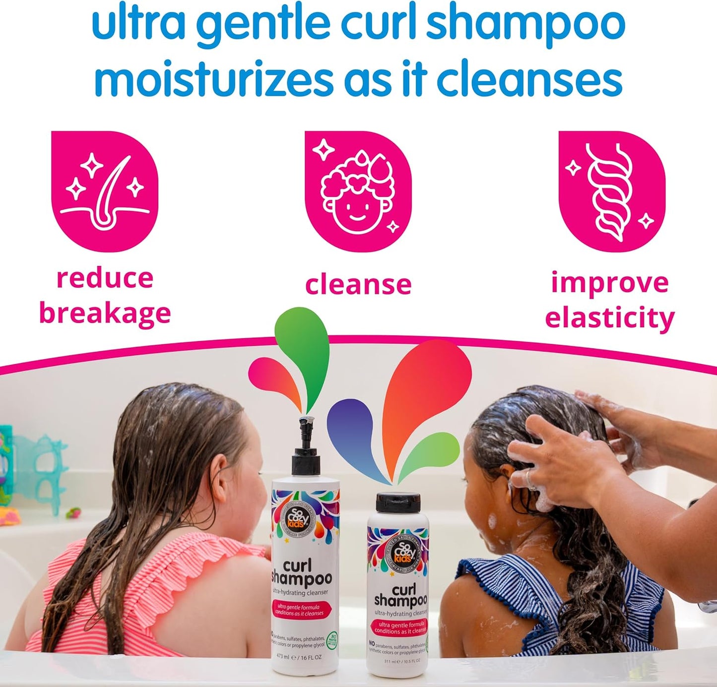 SO COZY Curl Shampoo Sweet-Crème, No Frizz or Fuss, Curls Done Right, 10.5 fl. oz.