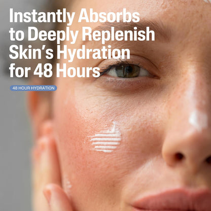 CETAPHIL Deep Hydration Fragrance Free 48 Hour Activation Serum, 1 fl oz, 48Hr Dry Skin Face Moisturizer for Sensitive Skin, With Hyaluronic Acid, Vitamin E & B5, Dermatologist Recommended
