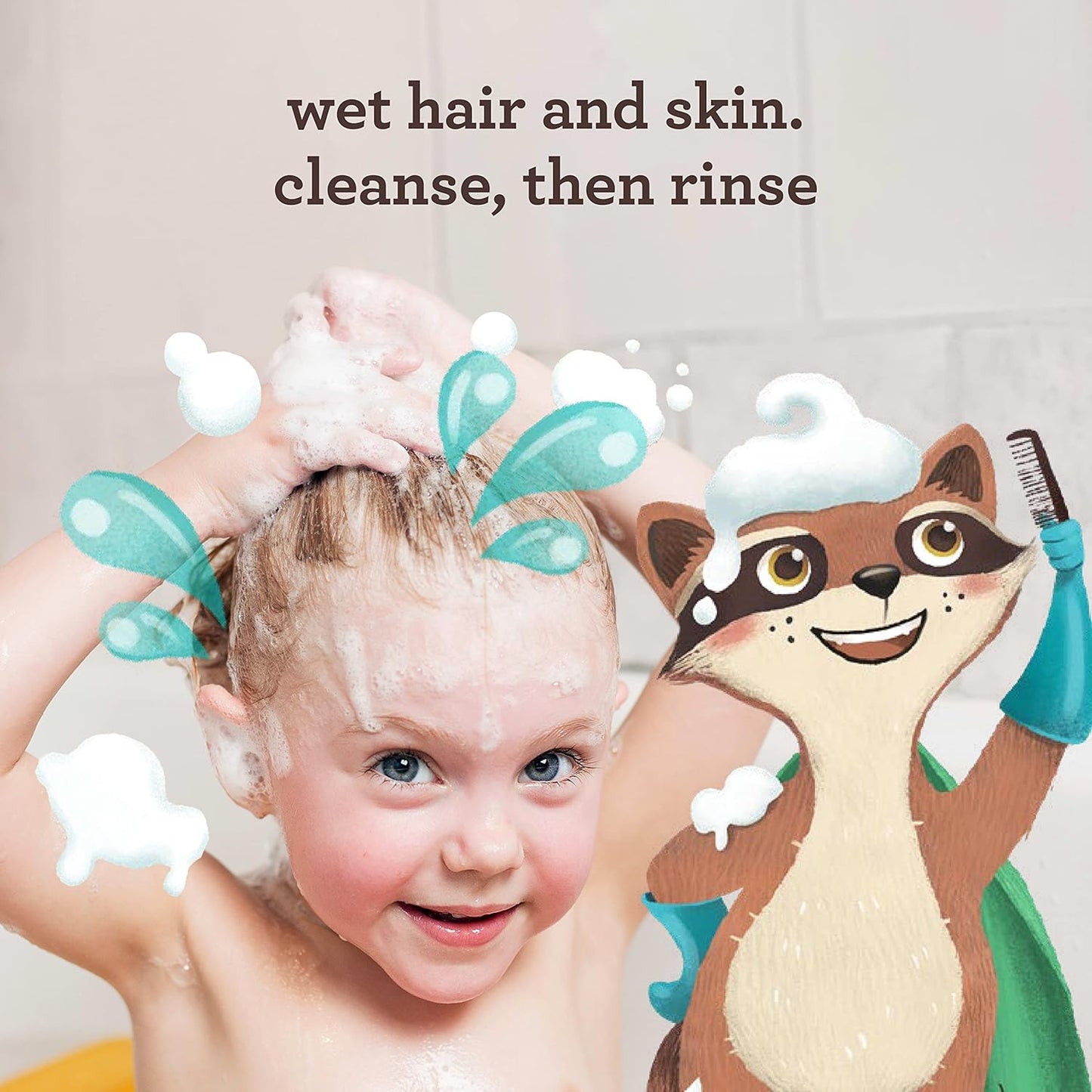 Aveeno Kids 2 in 1 Hydrating Shampoo & Conditioner, Gently Cleanses, Conditions & Detangles Kids Hair, With Oat Extract, For Sensitive Skin & Scalp, Hypoallergenic, 12 Fl Oz (Pack of 3)