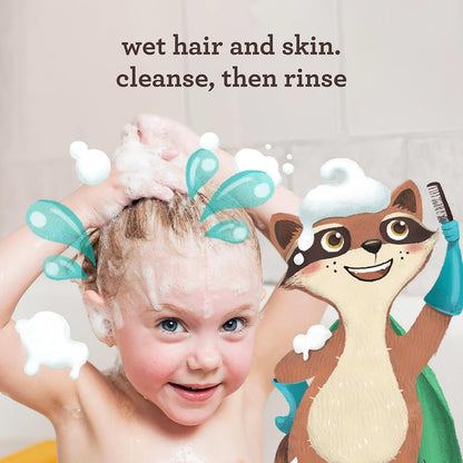 Aveeno Kids 2 in 1 Hydrating Shampoo & Conditioner, Gently Cleanses, Conditions & Detangles Kids Hair, With Oat Extract, For Sensitive Skin & Scalp, Hypoallergenic, 12 Fl Oz (Pack of 3)