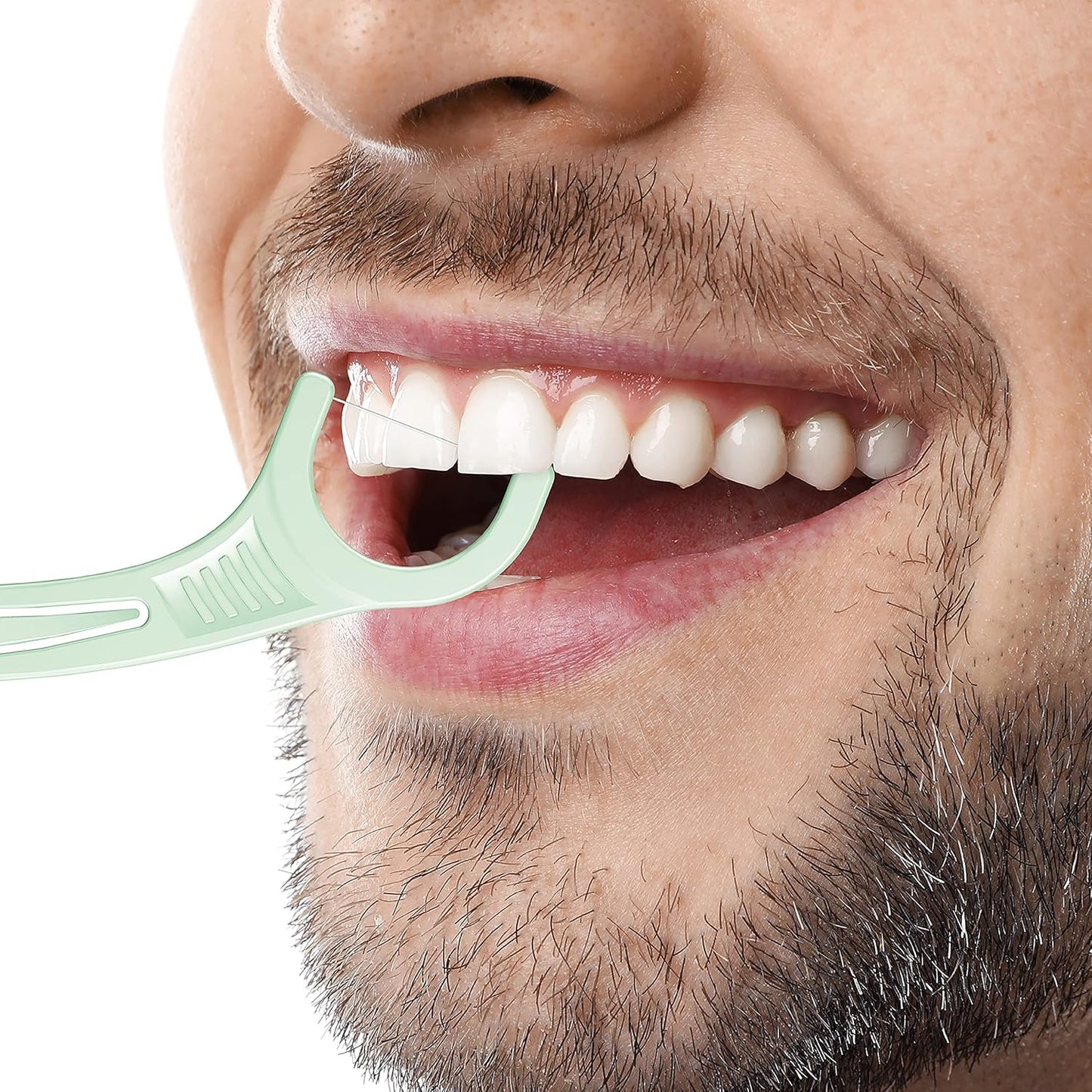 Plackers Micro Mint Dental Flossers - 150 Pack, Fresh Breath For Miles Of Smiles, Engineered Not To Stretch Shred Or Break