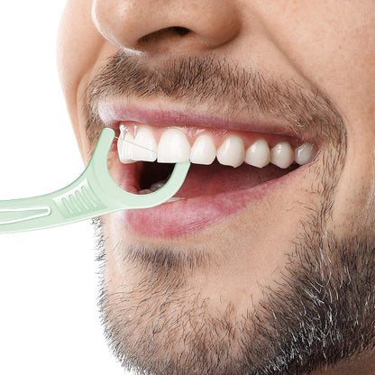 Plackers Micro Mint Dental Flossers - 150 Pack, Fresh Breath For Miles Of Smiles, Engineered Not To Stretch Shred Or Break