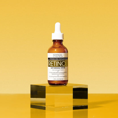 Advanced Clinicals Professional Strength Retinol Serum Anti Aging Wrinkle Reducing 1.75 Ounce Multi